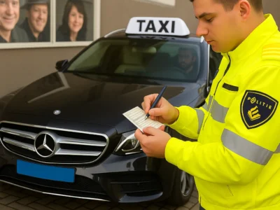 taxi boete